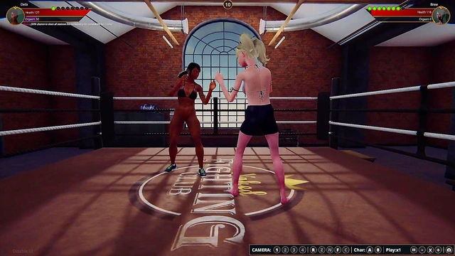 Dela vs. Bree (Naked Fighter 3D)