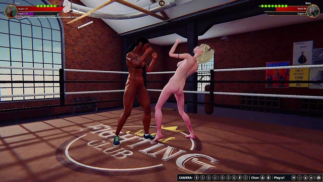 Dela vs. Bree (Naked Fighter 3D)