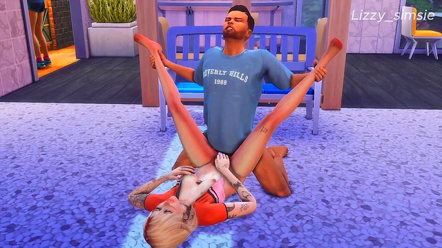 Bonde fucked in the gym 3d animation sims 4