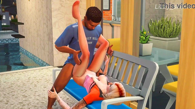 Bonde fucked in the gym 3d animation sims 4