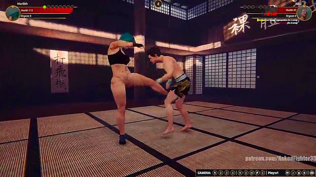 Marilith VS Niko (Naked Fighter 3D)