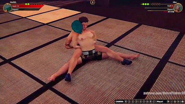 Marilith VS Niko (Naked Fighter 3D)