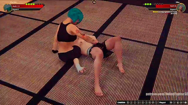 Marilith VS Niko (Naked Fighter 3D)