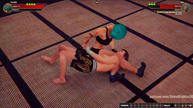 Marilith VS Niko (Naked Fighter 3D)