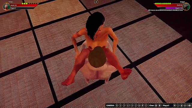 Ethan vs Meigui (Naked Fighter 3D)