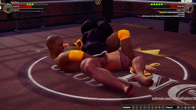 Rick Tracy VS Dumpster (Naked Fighter 3D)