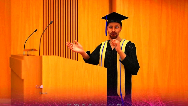 THE OFFICE - Sex Scene 6 Vibrating Play - 3d game, porn game