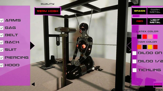 3D Bondage BDSM Fetish Compilation by Cyber Captain 2