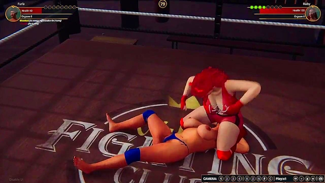 Furia VS Ruby (Naked Fighter 3D)