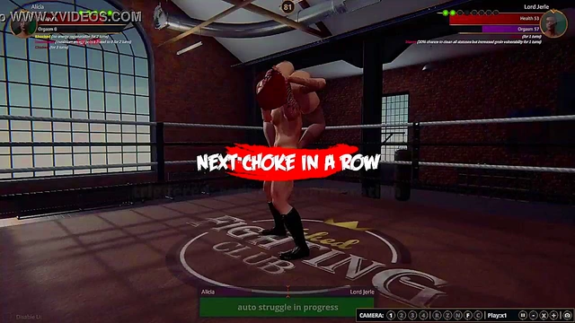 Alicia VS Lord Jerle (Naked Fighter 3D)