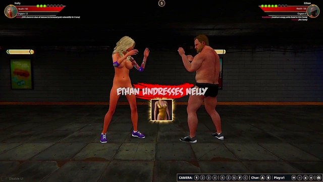 Nelly vs. Ethan II (Naked Fighter 3D)