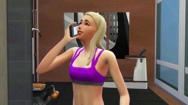 Extra Special Massage For Hot Blonde Client - sims 4 - 3D animation