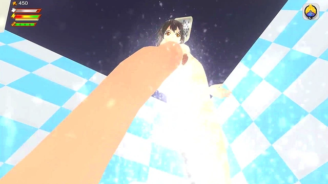 Femdom University 3D Game - Toilet Giantess Piss