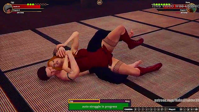 Gigi VS Roxy (Naked Fighter 3D)