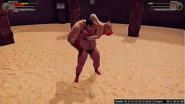 Lillith Redwing VS Grizzly Bear (Naked Fighter 3D)