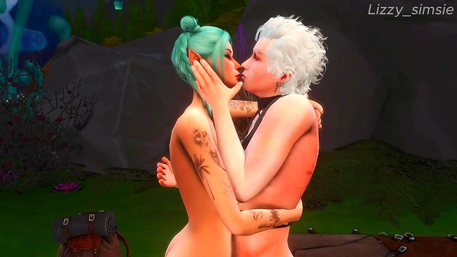 Astarion fingering horny Tav then cum inside her - sims 4 - 3D animation - Baldur's gate