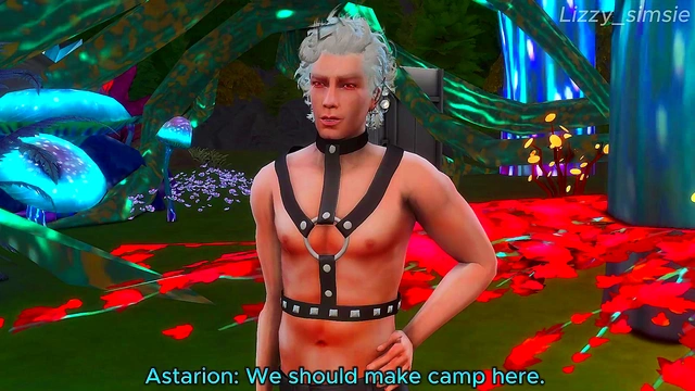 Astarion fingering horny Tav then cum inside her - sims 4 - 3D animation - Baldur's gate