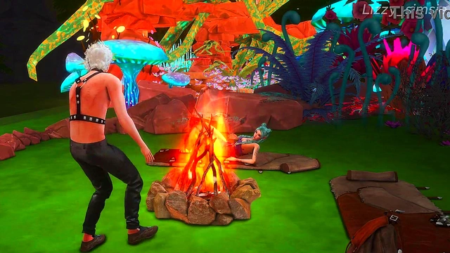 Astarion fingering horny Tav then cum inside her - sims 4 - 3D animation - Baldur's gate