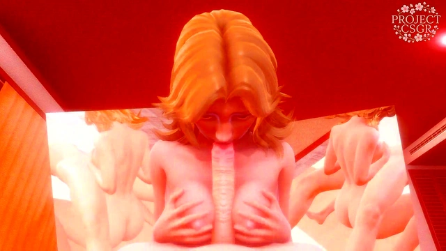 POV INVISIBLE WOMAN BLOWJOB AND BOOBJOB WITH HER BIG TITS UNCENSORED 3D ANIMATION MARVEL