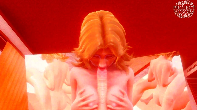 POV INVISIBLE WOMAN BLOWJOB AND BOOBJOB WITH HER BIG TITS UNCENSORED 3D ANIMATION MARVEL