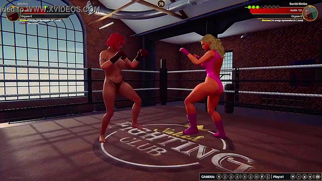 Bruna VS Bambi Bimbo (Naked Fighter 3D)