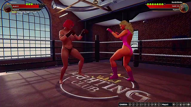 Bruna VS Bambi Bimbo (Naked Fighter 3D)