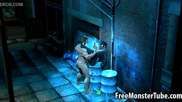 3D Cartwoman getting fucked hard by Wolverine