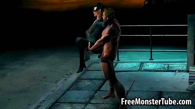 3D Cartwoman getting fucked hard by Wolverine