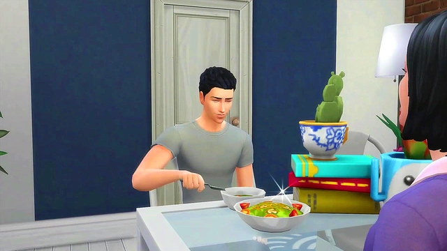 Horny Girlfriend Gets Fucked After Lunch - sims 4 - 3D animation