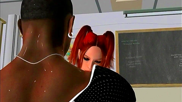 Toon 3D Cheerleader Postgame BBC