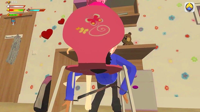 Femdom University 3D game - Ray Sex POV