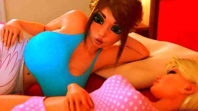 Futunari step mother blows petite Step Daughter - 3D Family Animation Sex (ENG Voice)