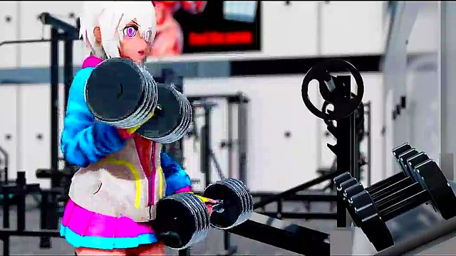 Futa Lewd Gym 2
