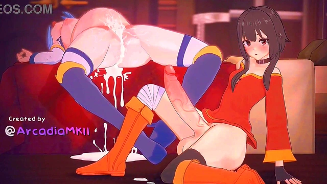 Futa fucks aqua hard