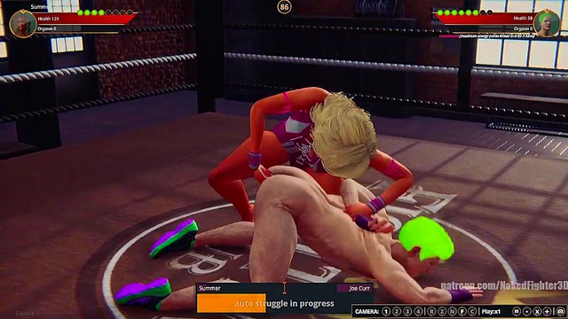 Summer VS Joe Curr (Naked Fighter 3D)