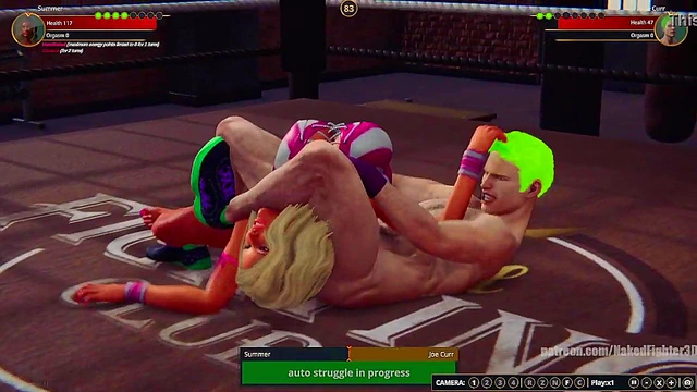 Summer VS Joe Curr (Naked Fighter 3D)