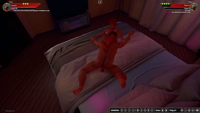 Ethan vs Dany (Naked Fighter 3D)