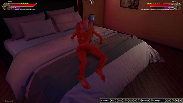 Ethan vs Dany (Naked Fighter 3D)