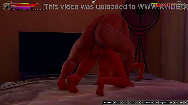 Ethan vs Dany (Naked Fighter 3D)