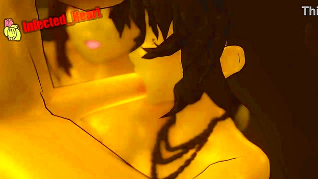 Futa Yang Doms Raven and Ruby in the Sauna (Sound) (Loop)