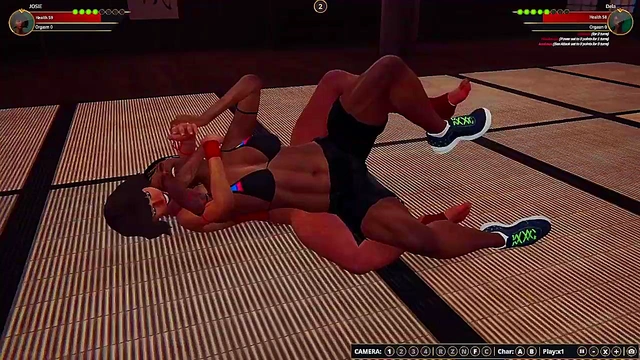 Dela vs JOSIE (Naked Fighter 3D)
