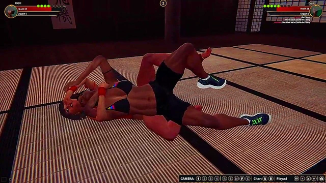 Dela vs JOSIE (Naked Fighter 3D)