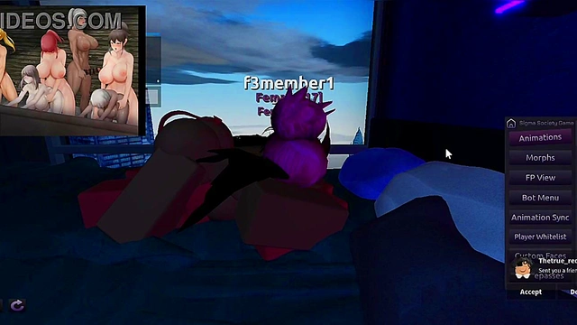 Futa breeds hot succubus