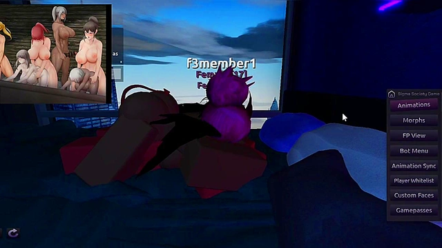 Futa breeds hot succubus