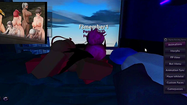 Futa breeds hot succubus