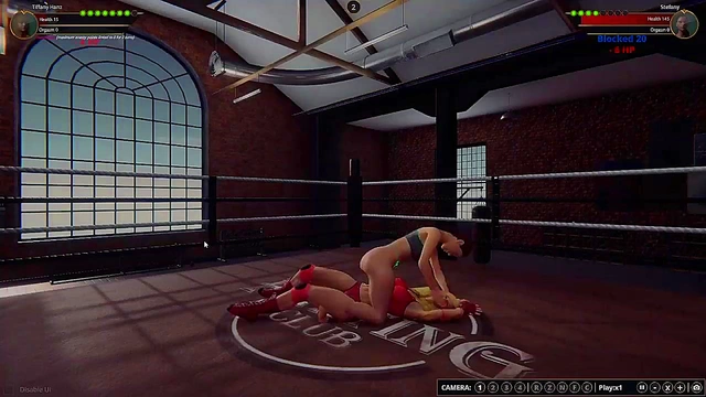 Tiffany Hanz VS Stephany (Naked Fighter 3D)