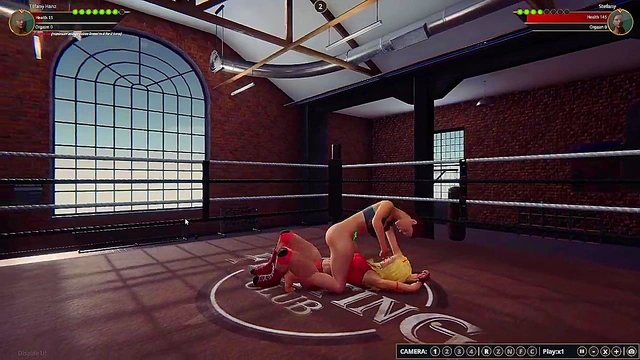 Tiffany Hanz VS Stephany (Naked Fighter 3D)