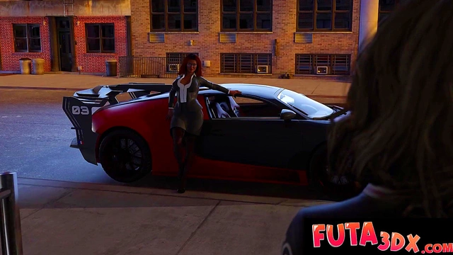 Futa3d X - Redhead Hot Babe Gets Pounded Hard By Hot Futa COCK