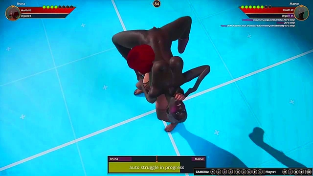 Bruna VS Maeve (Naked Fighter 3D)