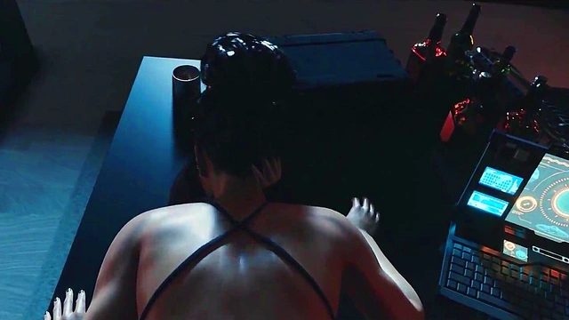 CYBERFUCK 2077 ( Judy , Panam and V FUTA )